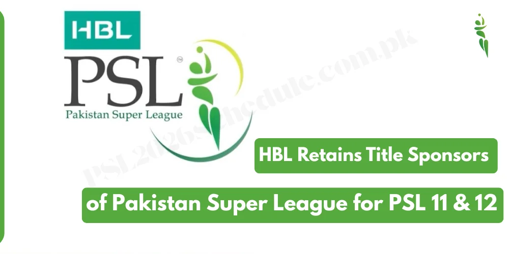 title sponsor HBL PSL