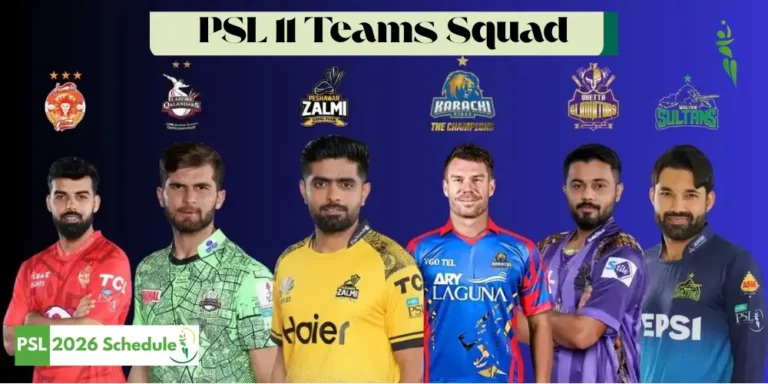 psl squad 2026