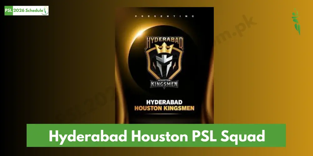 Hyderabad Kingsmen PSL Squad