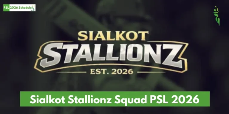 Sialkot Stallionz Squad