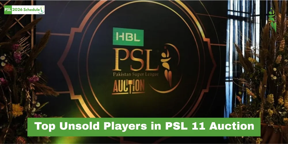 Unsold players in PSL 11